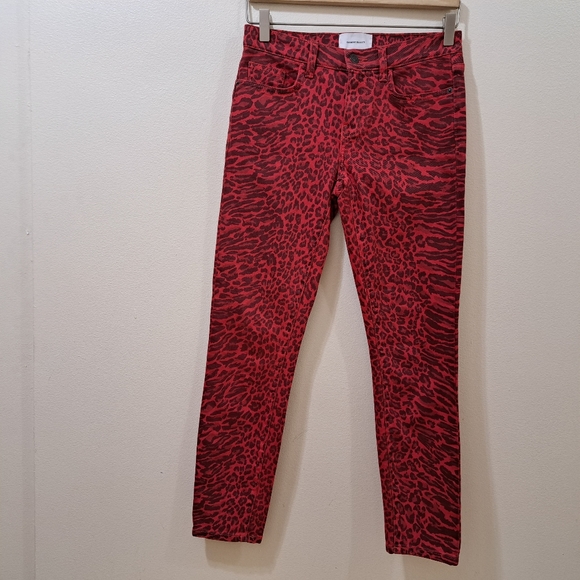 Current/Elliott Animal Print Jeans - Picture 4 of 11